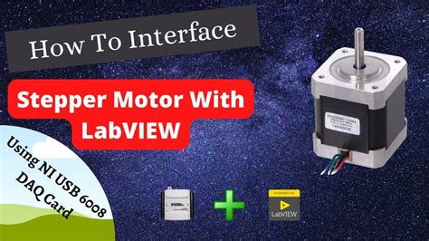 5382704 Corpus ID 45383009; LabVIEW-base automatic rising and falling speed control of stepper motor articleGong2009LabVIEWbaseAR, titleLabVIEW-base automatic rising and falling speed control of stepper motor, authorShuqiu Gong and Bin He, journal2009 International Conference on Electrical Machines and Systems, year2009, pages1-4 . . Interfacing with stepper motor with labview